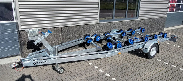 Motorboot FLEXROLL  Einachser EU-Trailer