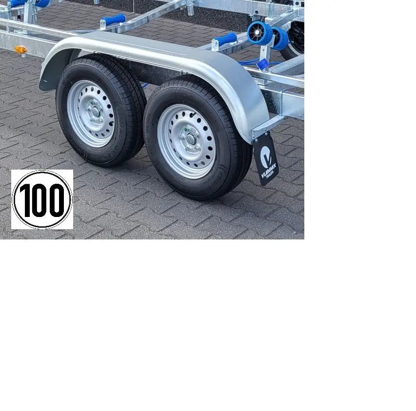Vlemmix | 100km/h ZULASSUNG Zweiachser BT EU-Trailer