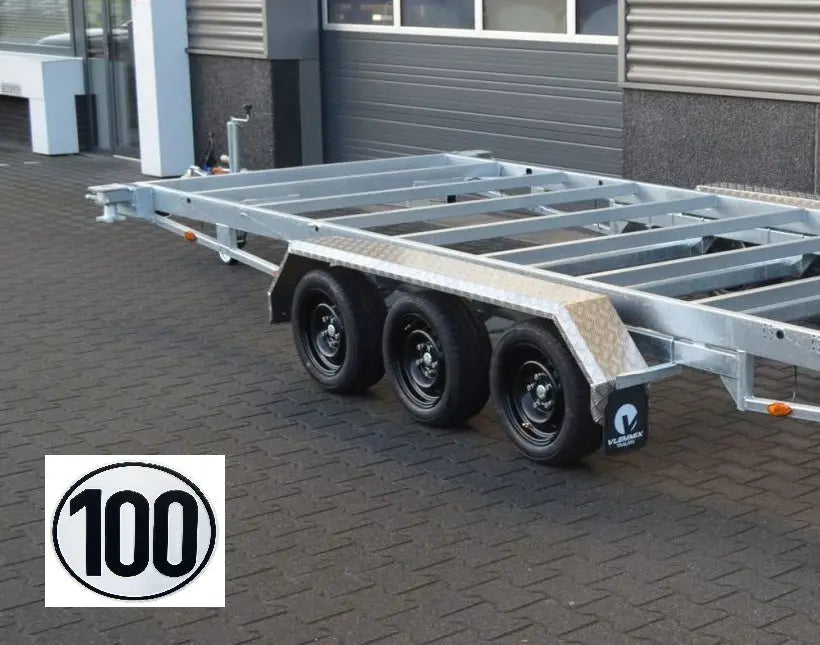 Vlemmix | 100km/h ZULASSUNG Dreiachser TH EU-Trailer