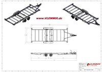Vlemmix | 3500 CONTAINER Transporter 20ft. EU-Trailer