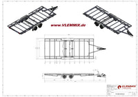 Vlemmix | TH 600 FLATBED 3500 EU-Trailer