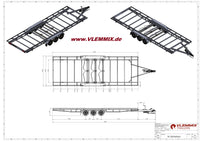 Vlemmix | TH 720 FLATBED 4050 EU-Trailer