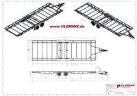 Vlemmix | TH 780 FLATBED 3500 EU-Trailer