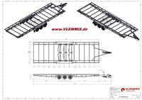 Vlemmix | TH 780 FLATBED 4050 EU-Trailer