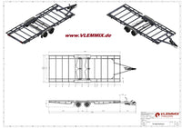 Vlemmix | TH 660 FLATBED 3500 EU-Trailer